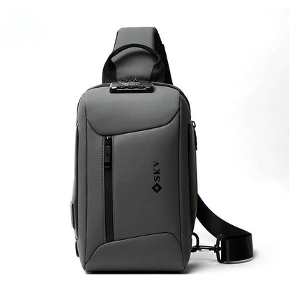 Men's Shoulder Korean Style Fashion Brand Light Chest Bag