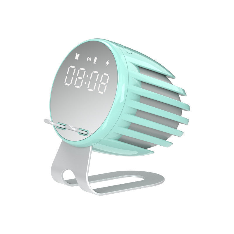 Sensor de luz, luz de respiración, soporte para teléfono, reloj, audio