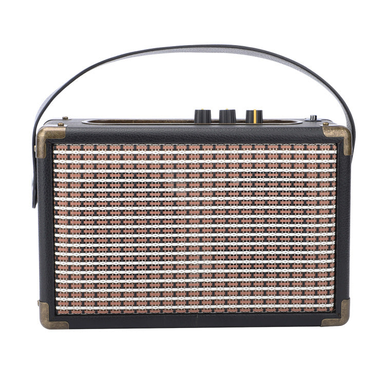 Altavoz Bluetooth retro portátil multifuncional