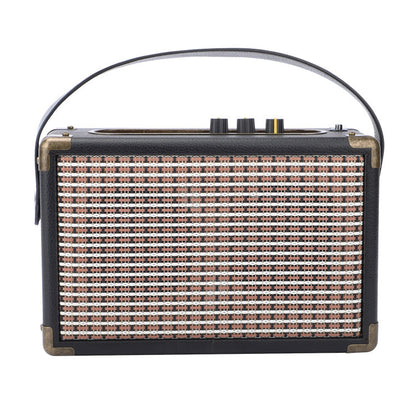 Altavoz Bluetooth retro portátil multifuncional