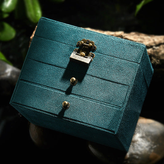 Boîte à Bijoux Multicouche de Bureau pour Boucles d'Oreilles