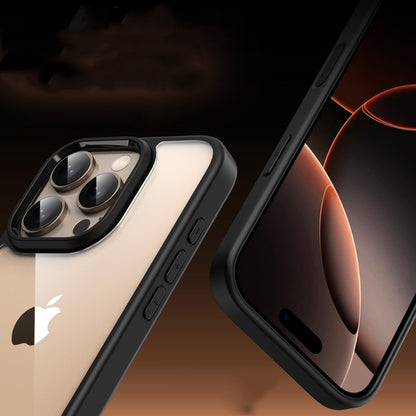 Magnetic Airbag Drop-Resistant iPhone 16 Case – TPU + PC Transparent Cover