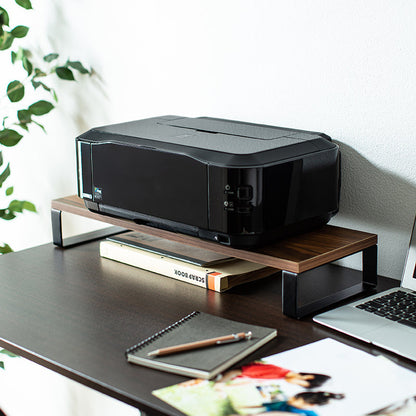Base de escritorio con brazo para monitor de mesa elevada de ordenador