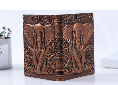 Manufacturer-customized European-style Embossed Retro Notebook Notebook Notepad