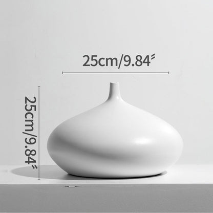 Modern Simple Ceramic Vase Decoration Arrangement Flower Dried Flowers