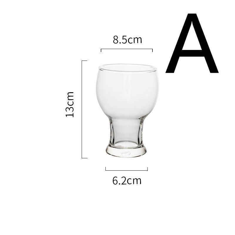 Copas de vino de cristal de gran capacidad