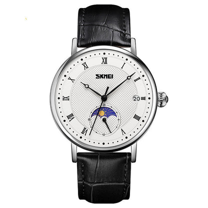 Men's Watch Quartz Watch Waterproof Belt