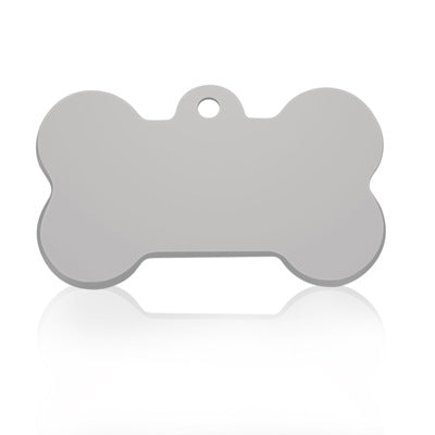 Colgante Personalizado Grabado con Etiqueta de Identificación para Perro y Gato