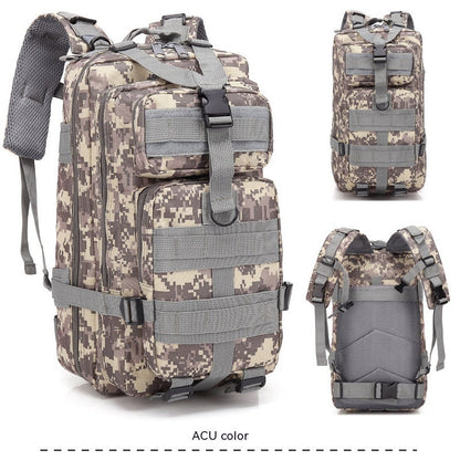 Mochila de Senderismo de Gran Capacidad Todoterreno Multifuncional para Hombre