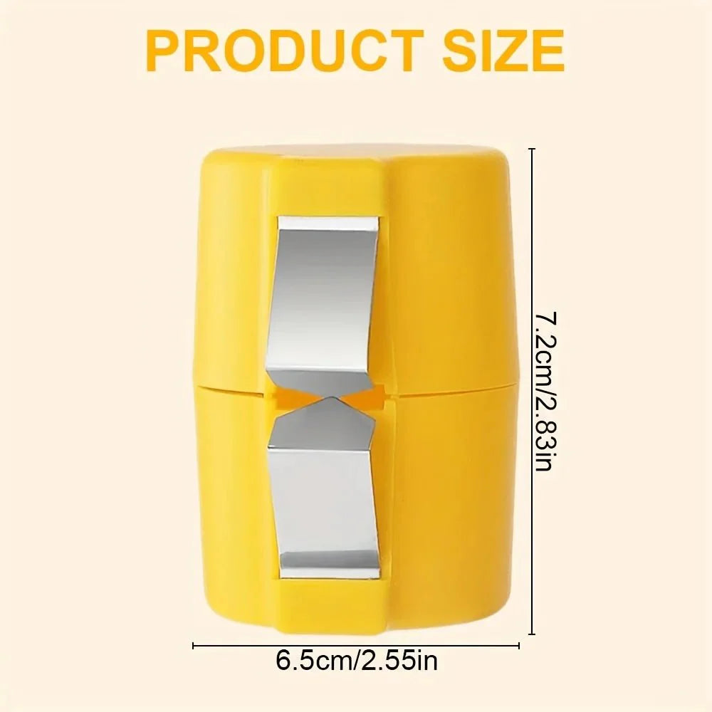 3 Pieces Egg Shell Easy Opener Set