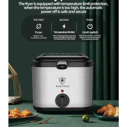 Electric Air Fryer with Transparent Lid for French Fries