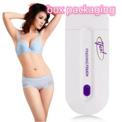 Electric Hair Removal Device with Sensa-Light Head