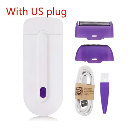 Electric Hair Removal Device with Sensa-Light Head