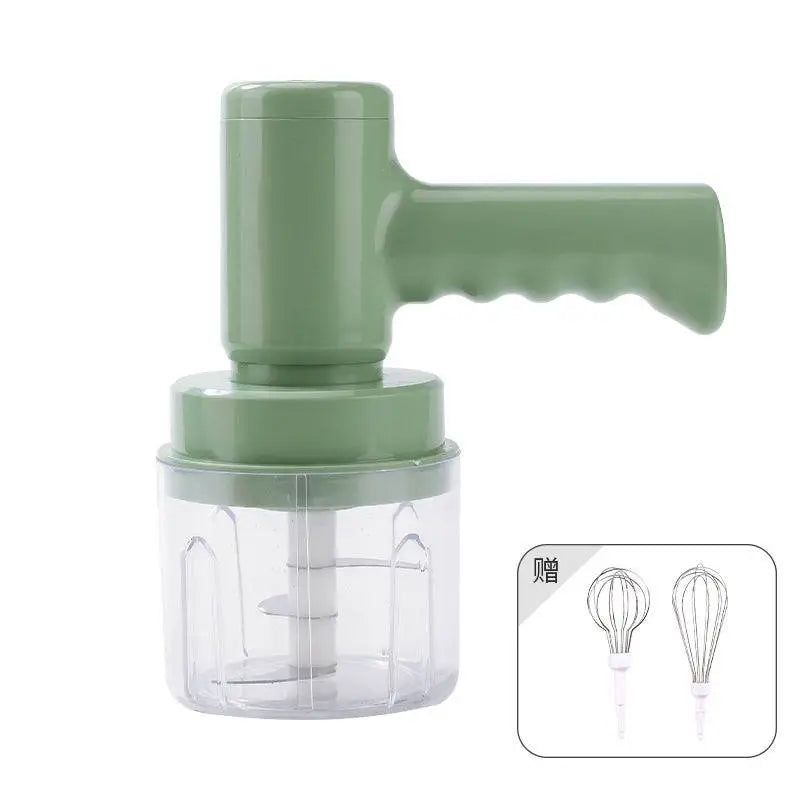 Electric Hand Whisk and Food Processor Set