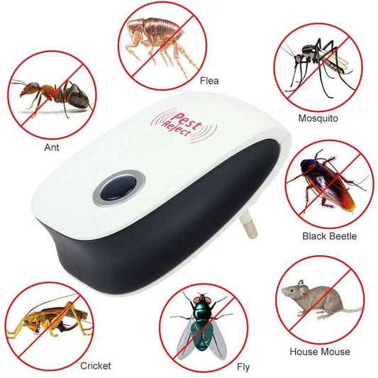 Ahuyentador de Plagas Electrónico Ultrasónico Saludable para Enchufar