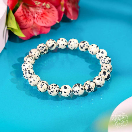 Desintoxicación Emocional - Pulsera de Jaspe Dálmata