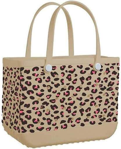 Waterproof EVA Beach Tote Bag Large Sandproof Washable Travel Carryall