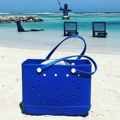 Waterproof EVA Beach Tote Bag Large Sandproof Washable Travel Carryall