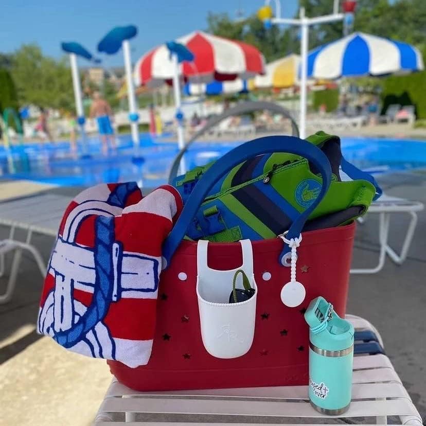Waterproof EVA Beach Tote Bag Large Sandproof Washable Travel Carryall