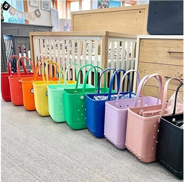 Waterproof EVA Beach Tote Bag Large Sandproof Washable Travel Carryall