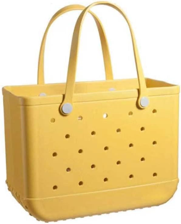 Waterproof EVA Beach Tote Bag Large Sandproof Washable Travel Carryall