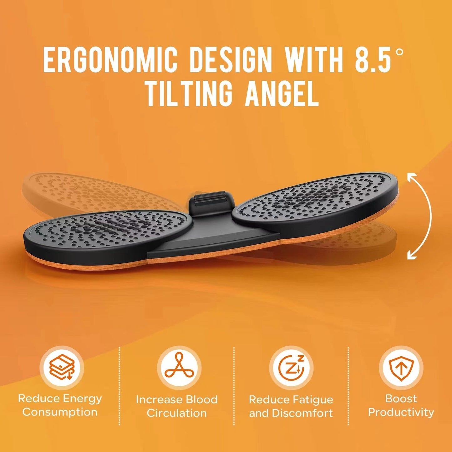 PU Foam Station Vertical Pressure Reducing Massage Pad Standing Balance Board