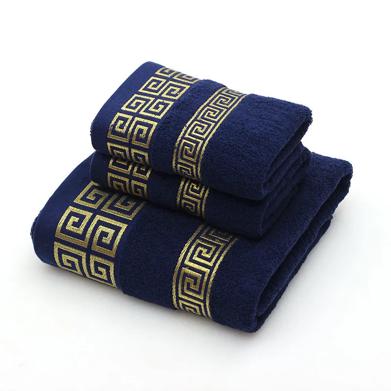 Three-Piece Towel Gift Set – 100% Cotton Bath & Hand Towels | Soft, Absorbent & Perfect for Gifting