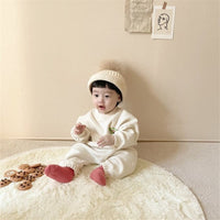Children's Sweater Set Pullover Top Pants Casual Fashion Sportswear