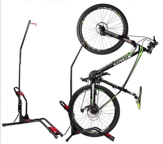 Soporte de estacionamiento en L desmontable para reparación de automóviles y exhibición de bicicletas de montaña