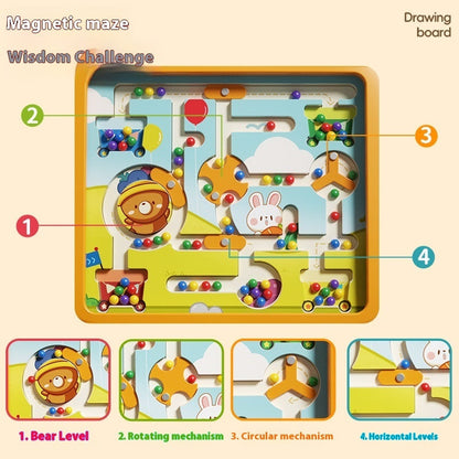 Tablette de dessin magnétique pour enfants, jouet d'éveil et d'éducation précoce pour bébé, contrôle du stylo