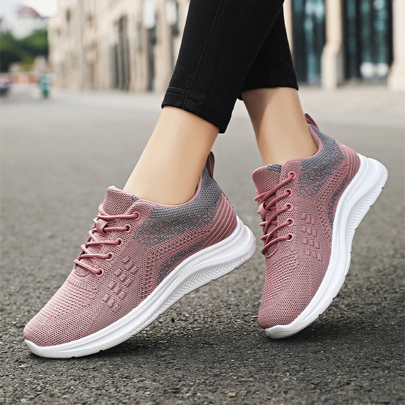 Lace-up Sneakers Women Light Shoes