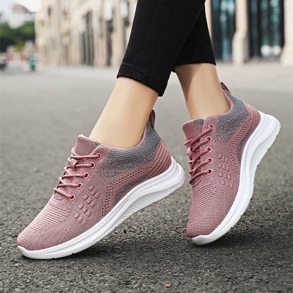 Lace-up Sneakers Women Light Shoes