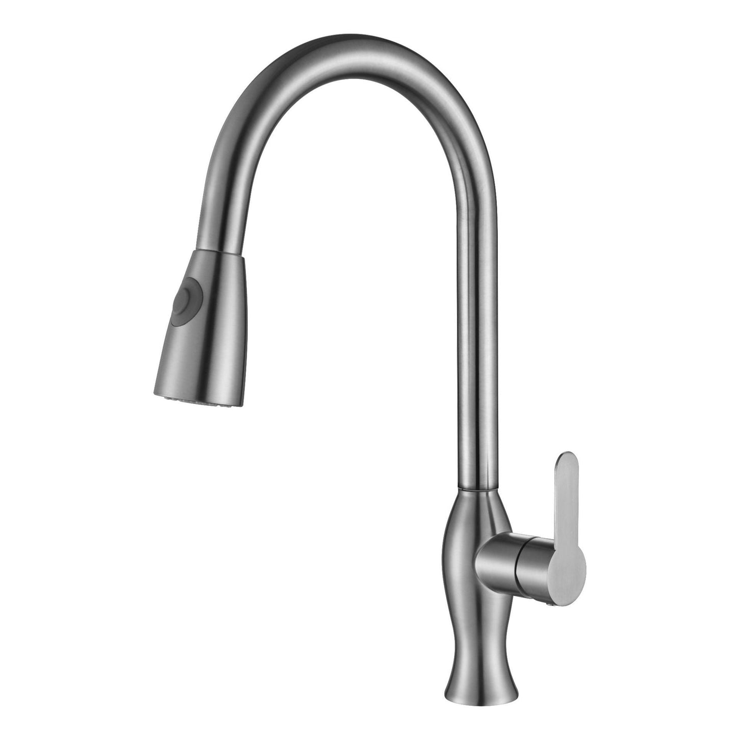 304 Stainless Steel Pull-Out Kitchen Faucet