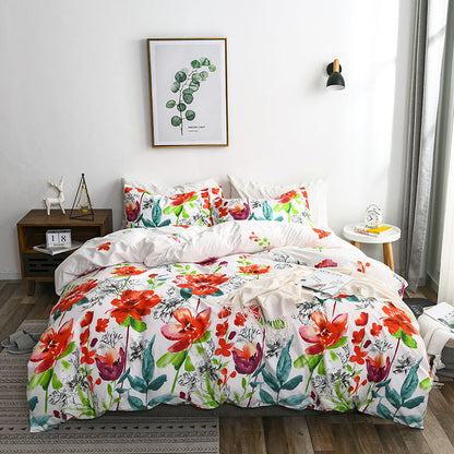 Bed Sheets Quilt Covers 4piece Set