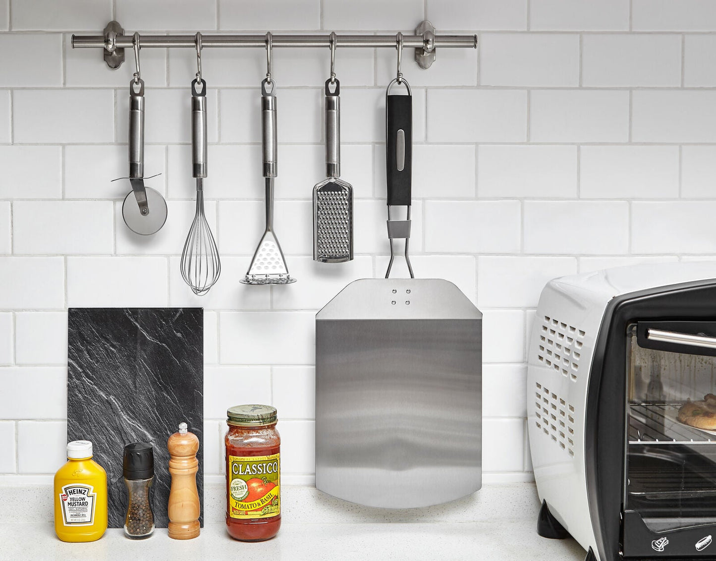 Folding Pizza Spatula Long Handle