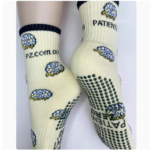 Thin Mid Tube Women's Professional Anti Slip Yoga Socks