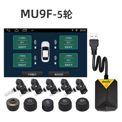 Monitor de presión de neumáticos Android para coche