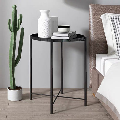 Table basse ronde petite maison simple créative