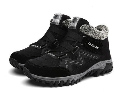 Cotton Shoes Winter Plus Velvet Thickening Outdoor Large Size Sports Running Shoes