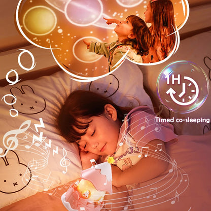 Starry Sky Atmosphere Music Box – LED Night Light & Melody
