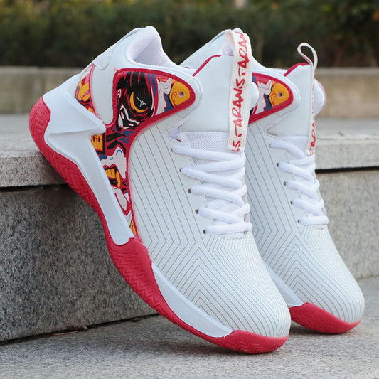 Chaussures de basket-ball montantes à plateforme
