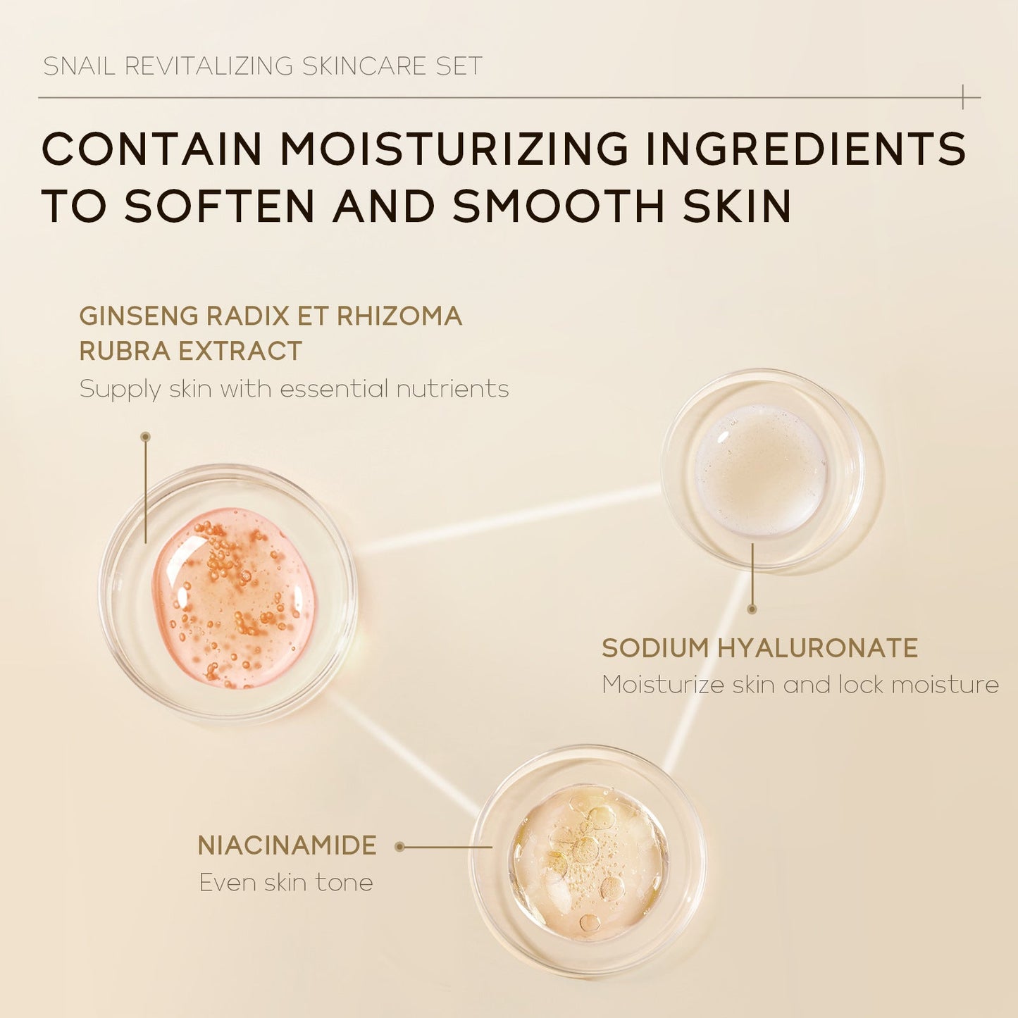 Snail Brightening Skin Care Set 3-piece Set