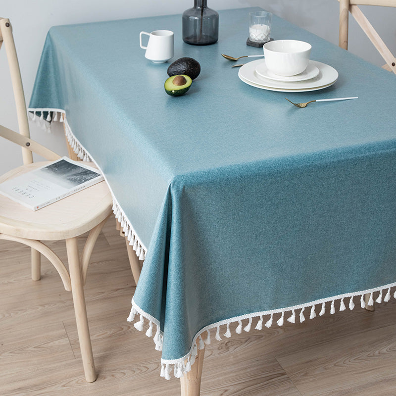 Checkered Tablecloth Rectangular Square Table Picnic Cloth