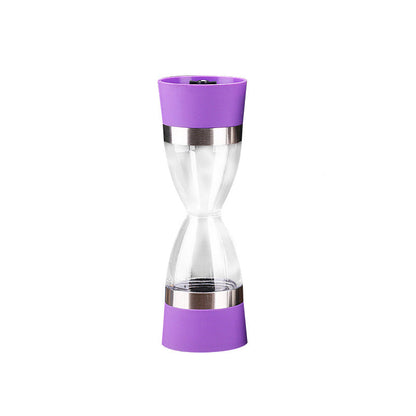 Hourglass 2-in-1 Dual Head Manual Pepper Grinder