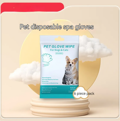 Pet Cleaning Gloves & Wipes – Gentle Grooming & Hygiene Kit for Dogs & Cats