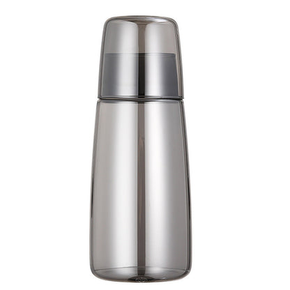 Glass Large Capacity Electroplating Cold Water Bottle Set