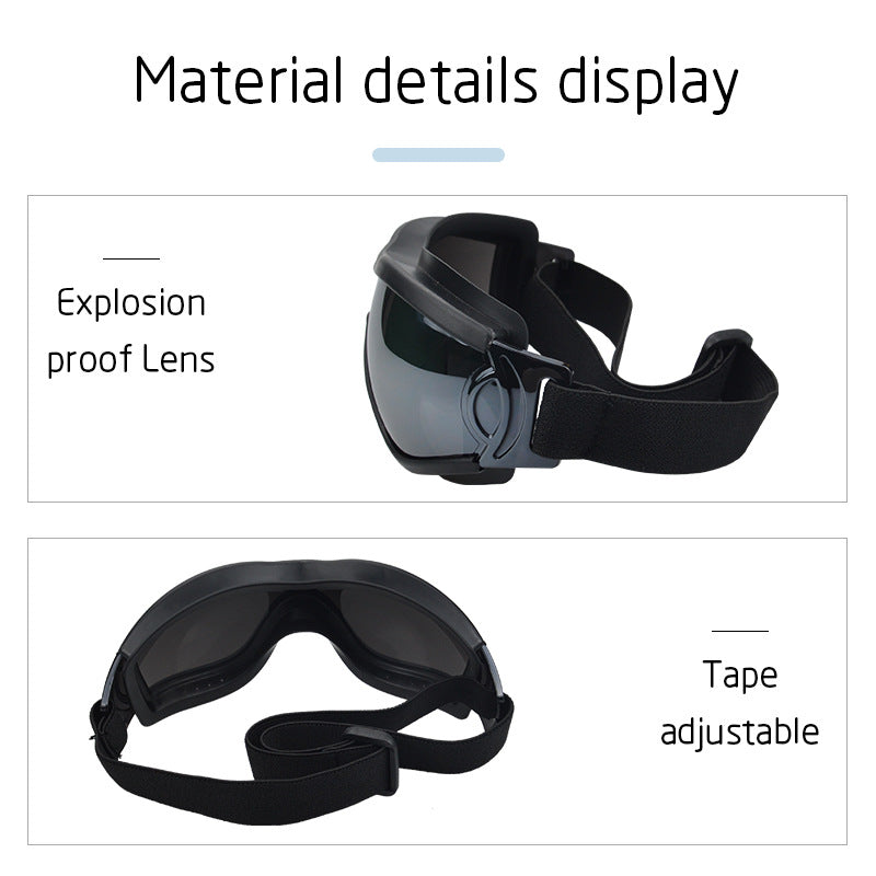 Lunettes pour animaux de compagnie, chien, lunettes de protection UV, coupe-vent et anti-sable, pour chiens moyens et grands, verres colorés HD