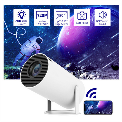 Freestyle Projector with Hi-Fi Sound