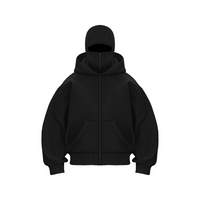 Double Hood Fleece-Lined Sweater – Ultra-Warm Cozy Hoodie for Men & Women