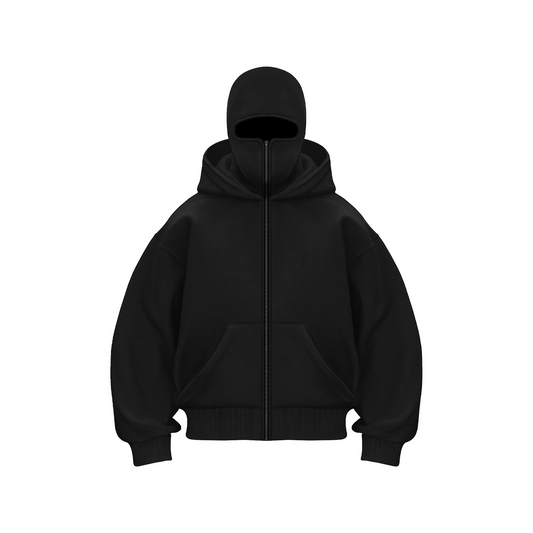 Double Hood Fleece-Lined Sweater – Ultra-Warm Cozy Hoodie for Men & Women